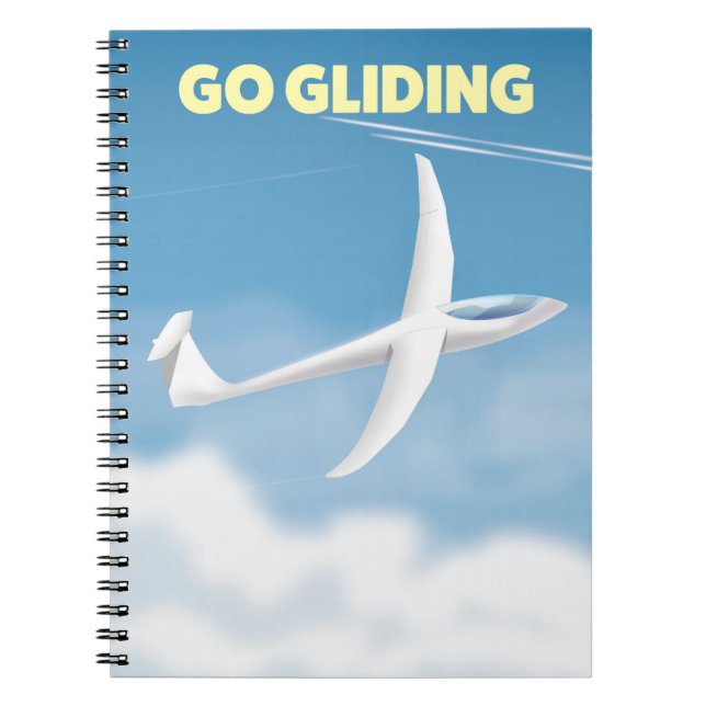 Caderno Espiral Voe a Planador (Frente)