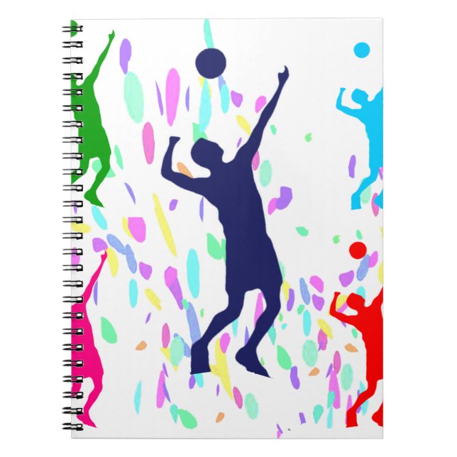 CADERNO ESPIRAL VOLLEYBALL (Frente)