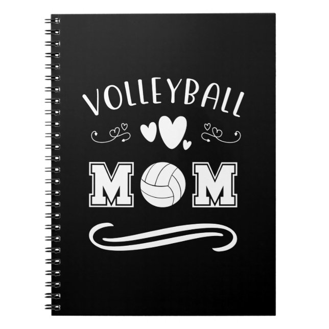 Caderno Espiral Volleyball Mom (Frente)