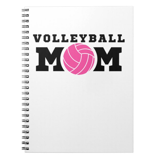 CADERNO ESPIRAL VOLLEYBALL MOM  (Frente)