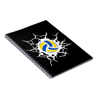 Caderno Espiral Volleyball Themed