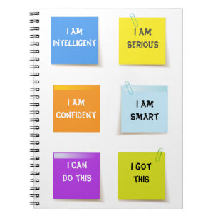 Caderno Espiral Voltar à escola Notebook motivacional personalizad