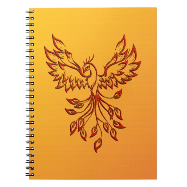 Caderno Espiral Voo de A Phoenix (Frente)
