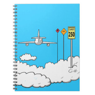 Caderno Espiral Voo Seguro