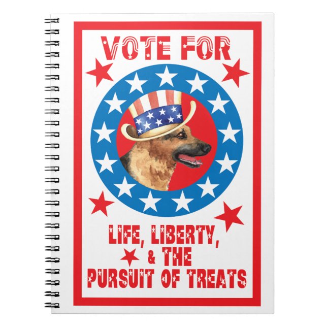 Caderno Espiral Votação no GSD (Frente)