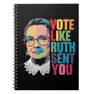 Caderno Espiral Vote Como Ruth Enviou Você