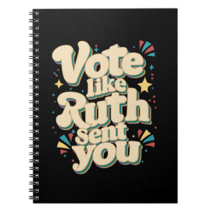 Caderno Espiral Vote Como Se Ruth Te Enviou Útero Feminista LGBT