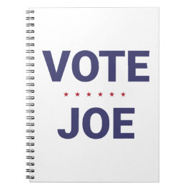 Caderno Espiral Vote Joe (eleições de 2020 nos EUA)