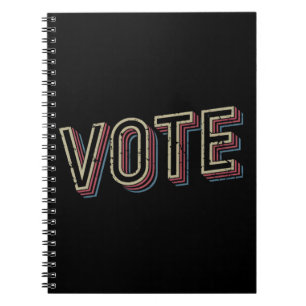 Caderno Espiral Vote Presidente Pró Escolha Eleição Feminista