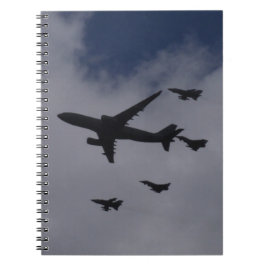 Caderno Espiral Voyager e Tufões