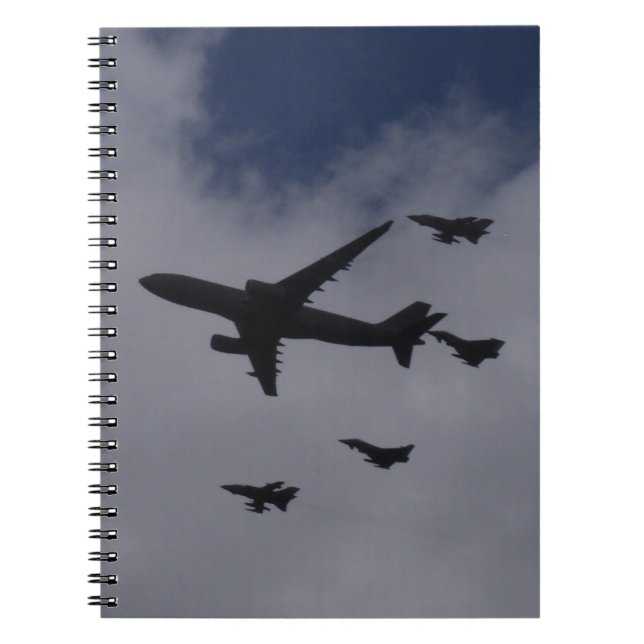 Caderno Espiral Voyager e Tufões (Frente)