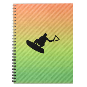 Caderno Espiral Wakeboarder