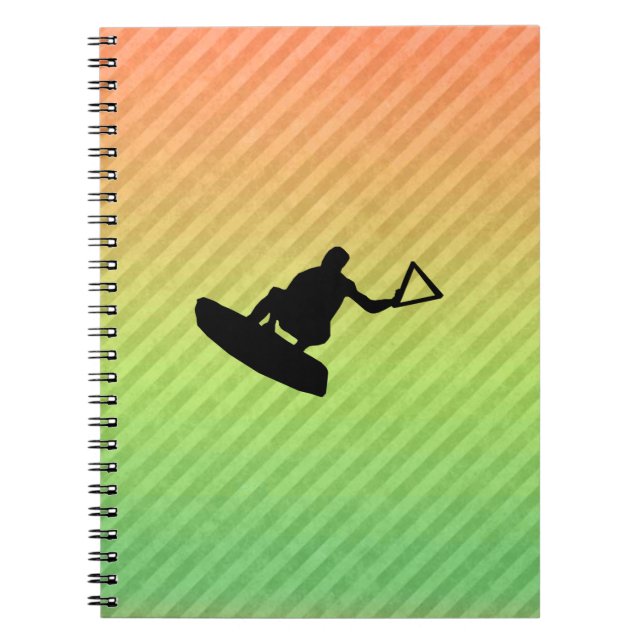Caderno Espiral Wakeboarder (Frente)