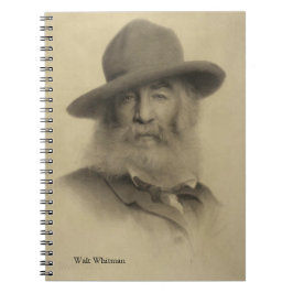 Caderno Espiral Walt Whitman - A Poeta das Boas Cinzas