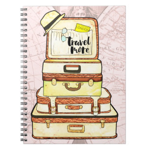 Caderno Espiral Wanderlust - Bagagem