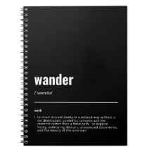 WanderTag - Notebook Preto Mais Vasto