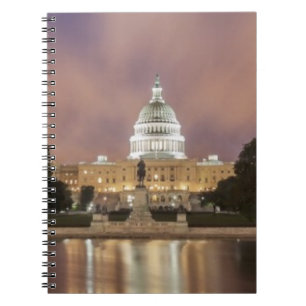 Caderno Espiral Washington DC, construção do Capitólio