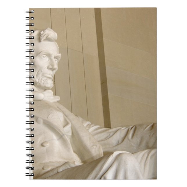 Caderno Espiral Washington, DC, Memorial Lincoln (Frente)