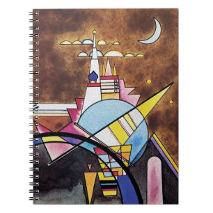Caderno Espiral Wassily Kandinsky - Porta Excelente De Kiev Abstra