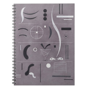 Caderno Espiral Wassily Kandinsky Quatro Partes (1932)