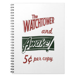 Caderno Espiral Watchtower & Awake