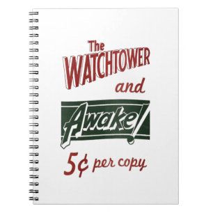 Caderno Espiral Watchtower & Awake