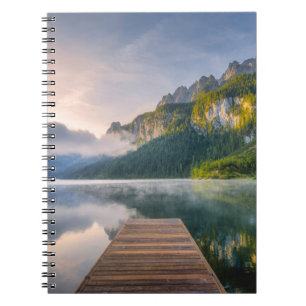 Caderno Espiral Water   Azure Alpine Lake, Austria
