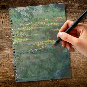 Caderno Espiral Water Lily Pond Monet 1904