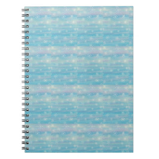 Caderno Espiral Watercolor Winter Pattern