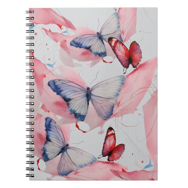 Caderno Espiral Waterfly 4 (Frente)