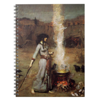 Caderno Espiral Waterhouse O Notebook Do Círculo Mágico