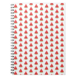 Caderno Espiral Watermelon Custom Notebook - Funny Fruits Journal