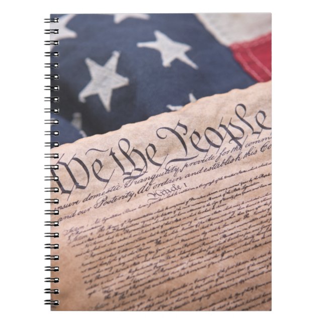Caderno Espiral We the People Constitution (Frente)