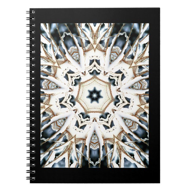 Caderno Espiral Web de Neve (Frente)
