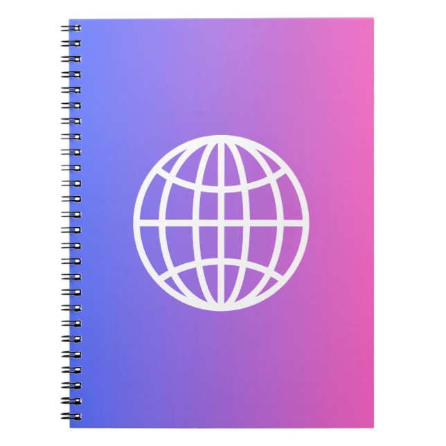 Caderno Espiral Web do notebook (Frente)