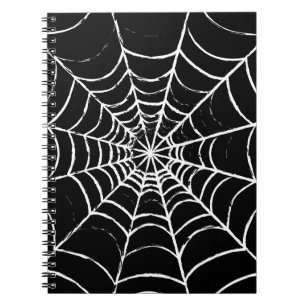 Caderno Espiral Web Escura