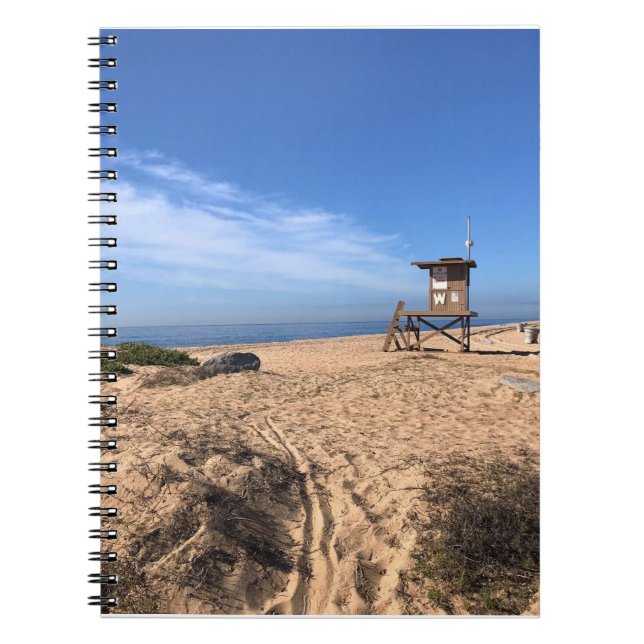 Caderno Espiral Wedge, Newport Beach, Califórnia (Frente)