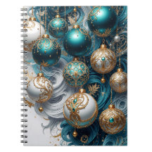 Weihnachtskugeln Blau Gold Luxus Ornament