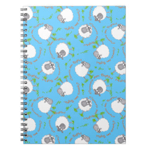 Caderno Espiral Welsh Sheep, Wales Forever, Spiral Notebook
