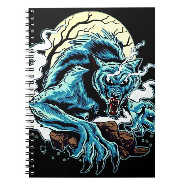 Caderno Espiral Werewolf Moon (Frente)