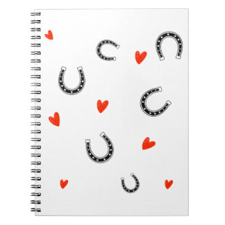Caderno Espiral Western Horseshoe Heart – Country Notebook