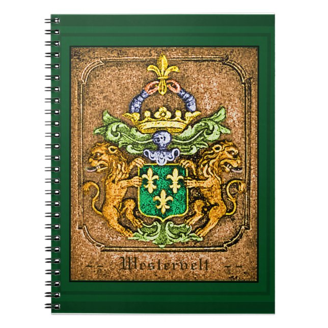 CADERNO ESPIRAL WESTERVELT... DIÁRIO (Frente)