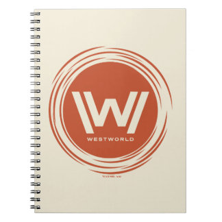 Caderno Espiral Westworld | Logotipo Sun Estilizado