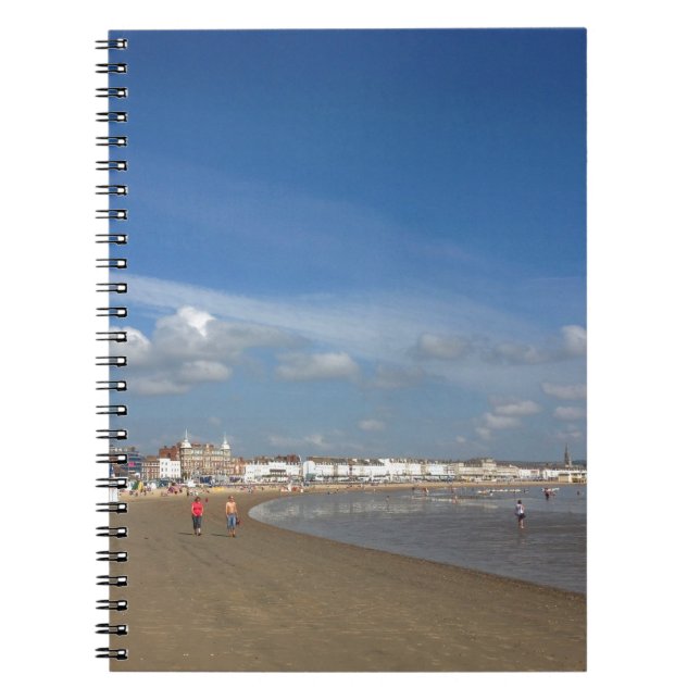 Caderno Espiral Weymouth Beach (Frente)