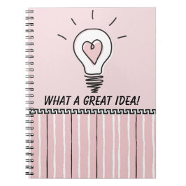 Caderno Espiral What A Great Idea! - Notebook 