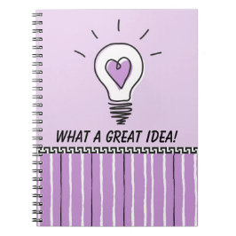 Caderno Espiral What A Great Idea! - Notebook