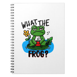 Caderno Espiral What the frog?