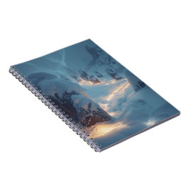 Caderno Espiral Where Light Wanders in Winter