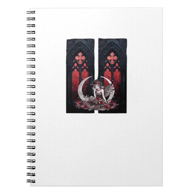 Caderno Espiral Whimsigoth Fairy Gothic Style Classic (Frente)