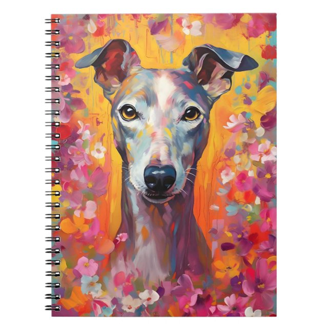 Caderno Espiral Whippet Colorida (Frente)